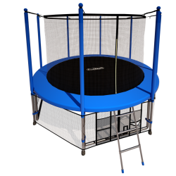 Комплект батут i-JUMP 12ft (3.6м) с защитной сетью и лестницей