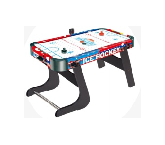 Игровой стол складной UNIX Line Аэрохоккей Folding Ice Hockey Table with charger