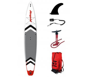 Надувная Sup доска 2021 Isup Rapid Race White 12'6" X 26" X 6" без весла